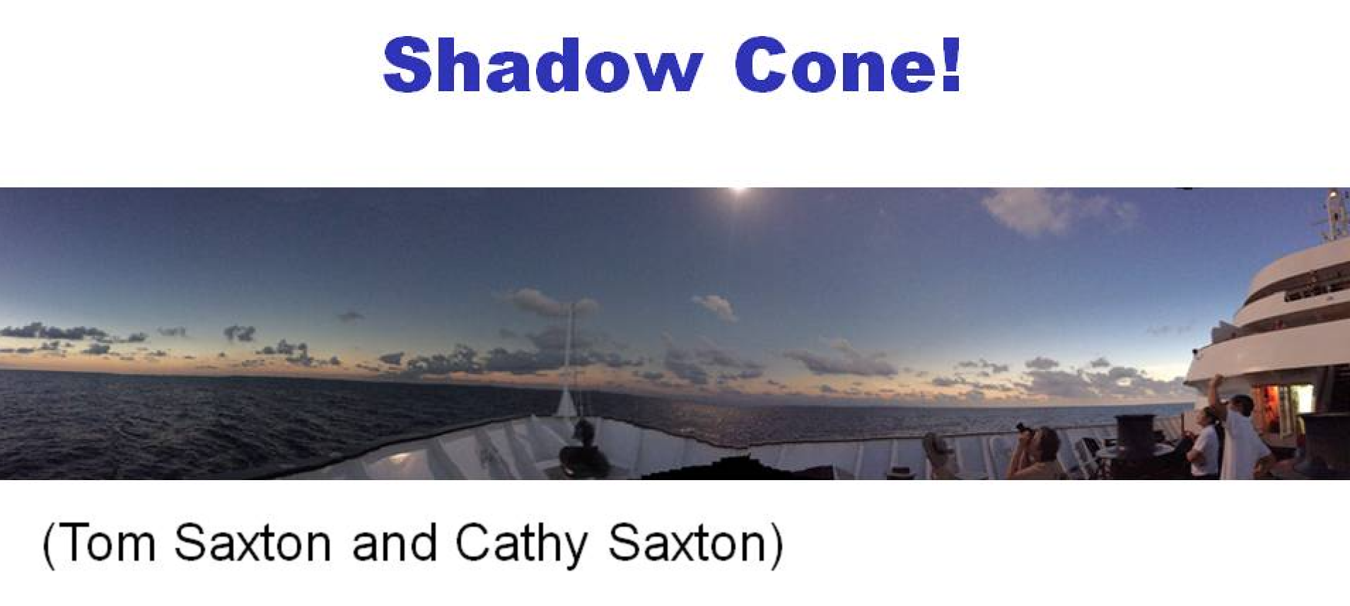 Image: Shadow Cone